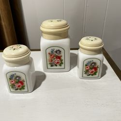 Vintage Avon  Country Garden  Charism Beauty Empty  Charisma 3 pieces 