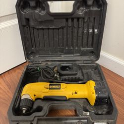 Dewalt DW965 Cordless Right Angle Drill/Driver 3/8" 12V with Battery and Charger