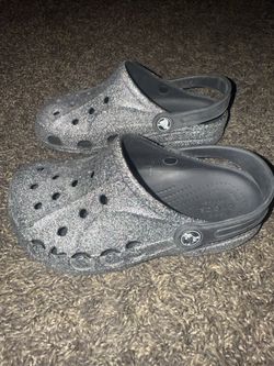 Glitter Crocs Size 1