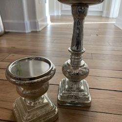 Pottery Barn Candle Holders 