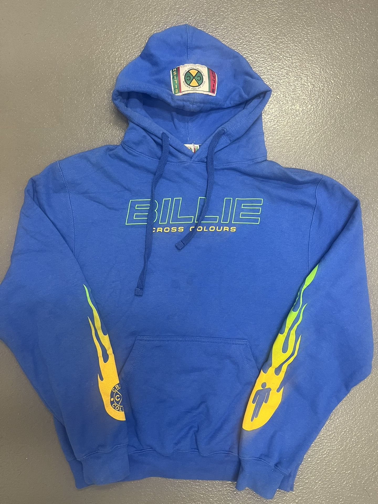 Billie eilish blue hoodie clearance