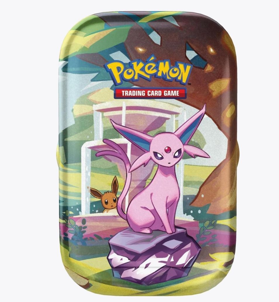 Pokemon Prismatic Evolution Tin