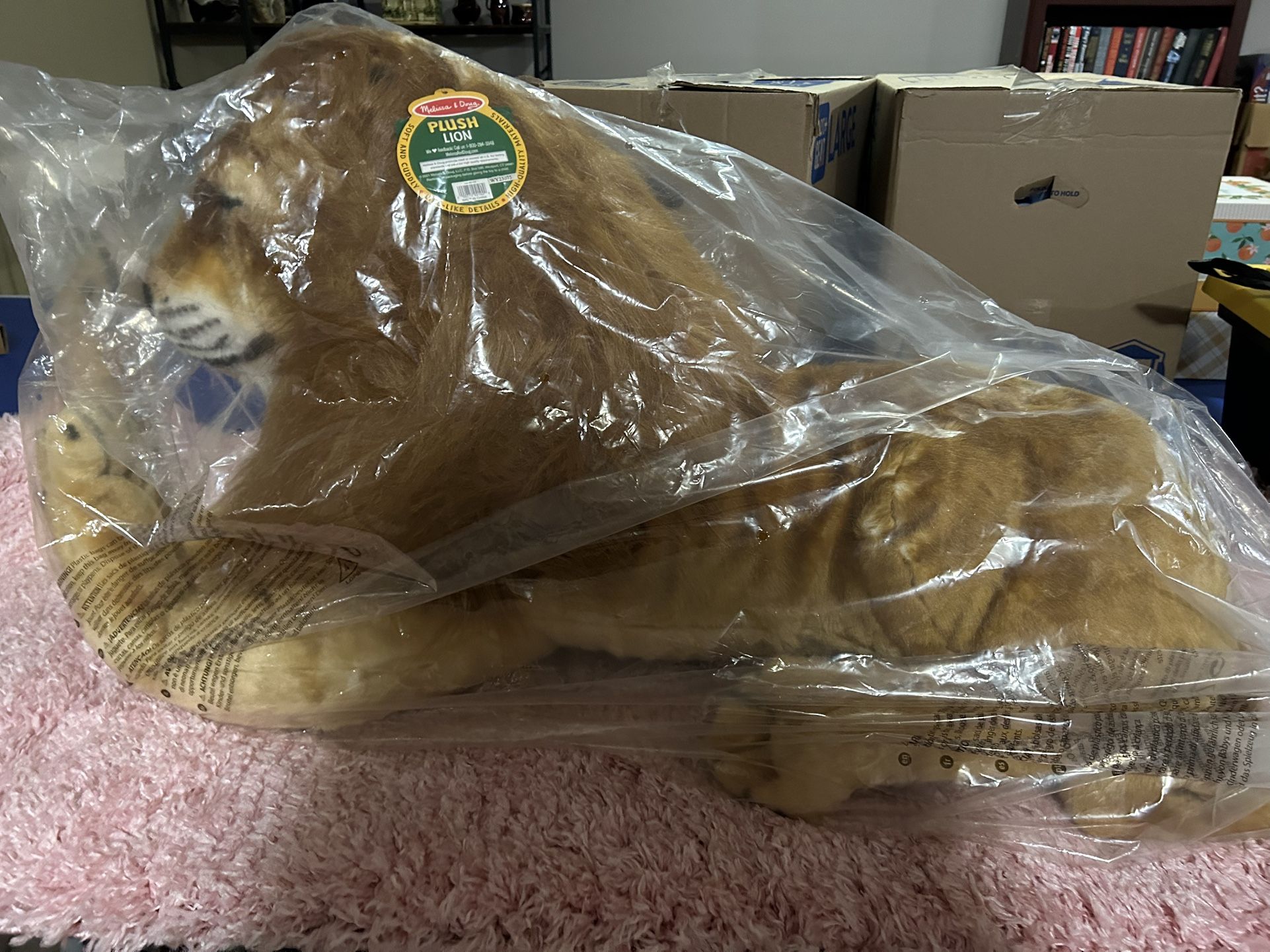 Melissa And Doug X Large Plush Lion