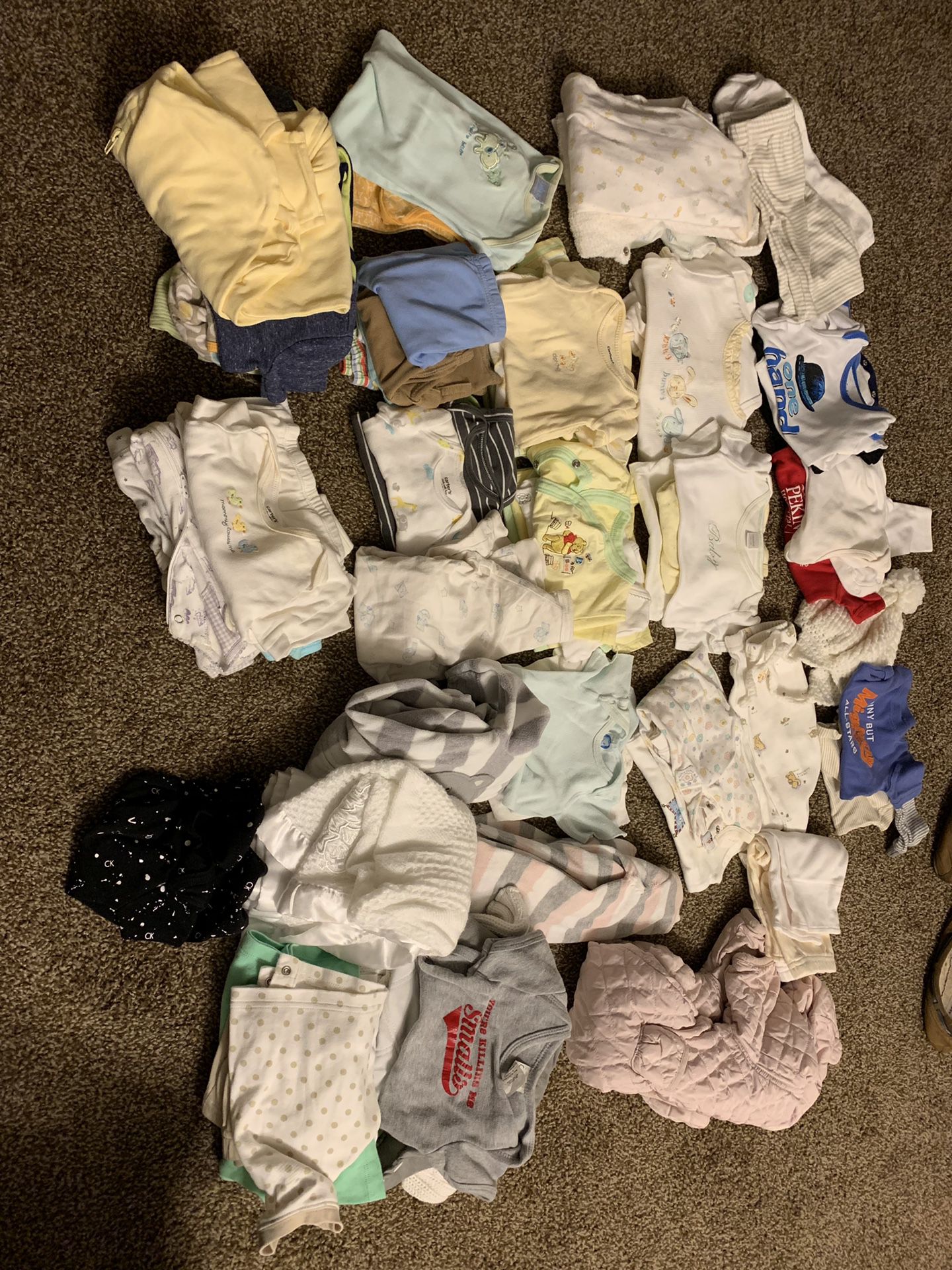 Baby boy clothes. Newborn - 3 months