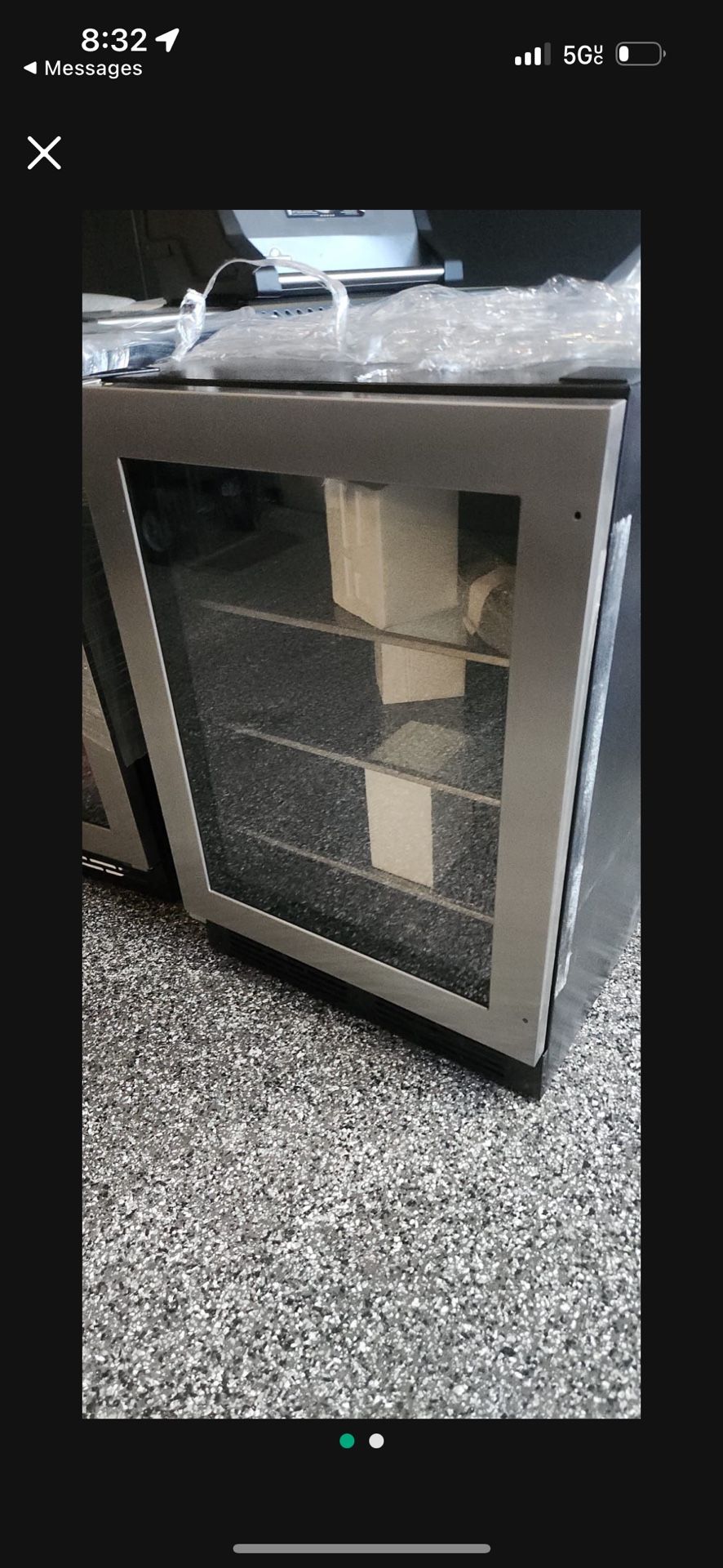 Beverage Cooler Stainless Steel