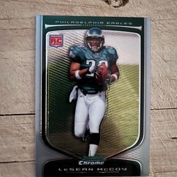 LeSean McCoy bowman chrome rookie /99