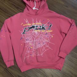 Pink Sp5der Hoodie
