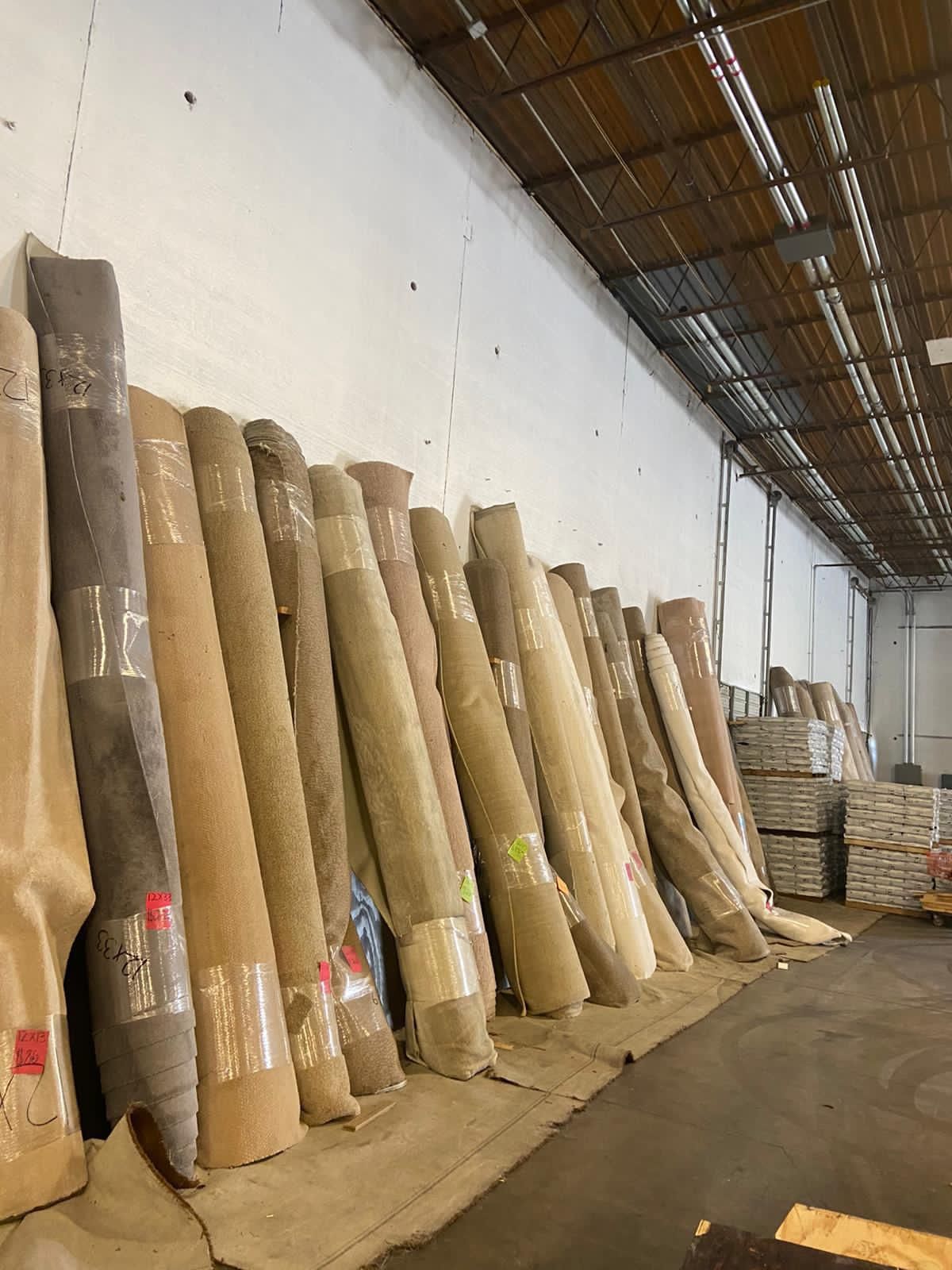 Carpet Remnant Rolls 50% Off Tag Price