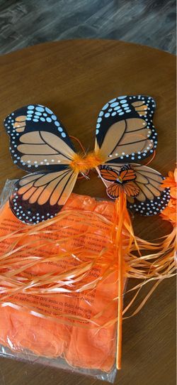 Kids Monarch Butterfly Costume Accessory Set