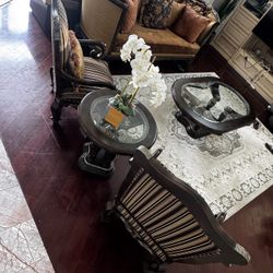 Living Room Set Couch Chairs Tables