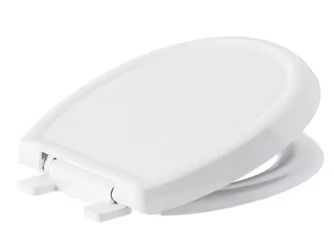 American Standard Cadet 3 Round Slow-Close Toilet Seat, White