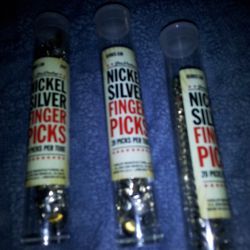 Nickel Silver Finger Picks 