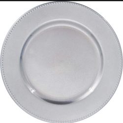 Silver Charger Plates 