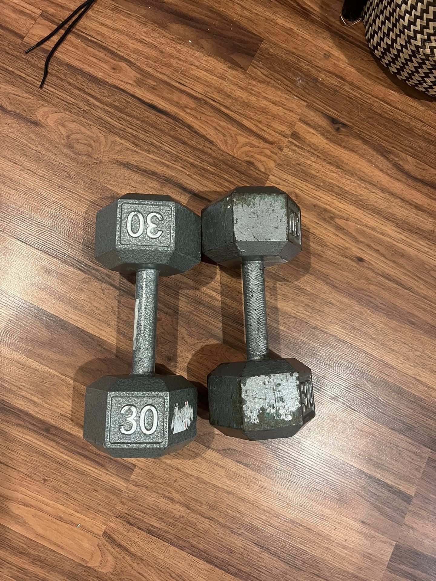 30 Pound Dumbbells