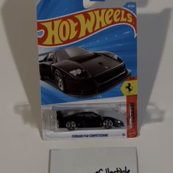Hot Wheels Ferrari F40 Competezione Black