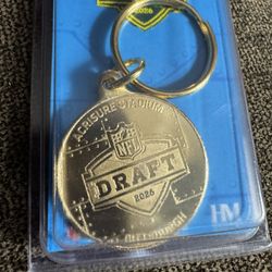 2026 NFL DRAFT ACRISURE STADIUM COIN KEY CHAIN 