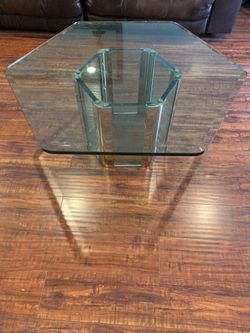 Vintage Thick Octagon Center Table