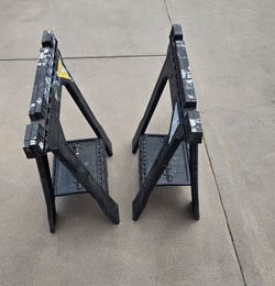 Stanley folding sawhorses