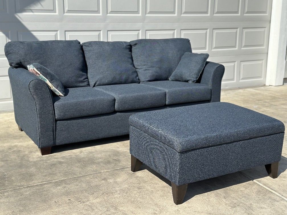 Free Delivery-Sofa With Ottoman by Michael Nicholas Design