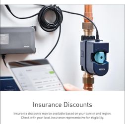Moen Flo 3/4-inch Smart Water Shut Off Valve,