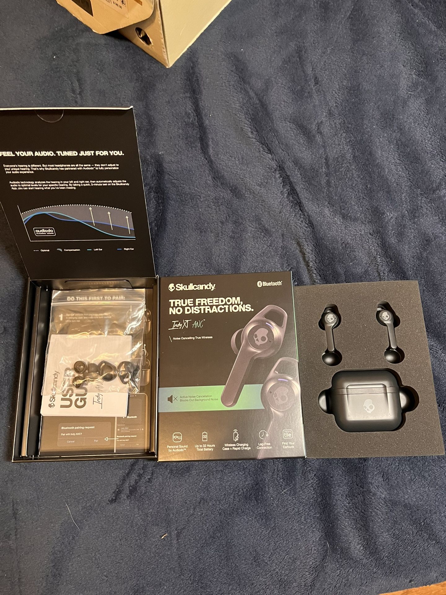 Skullcandy S2IYW-N909 In-Ear Wireless Earbuds - Black