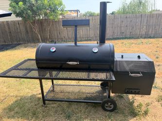 Matt’s BBQ Pits 48” Reverse Flow Smoker – 1/4” Steel – Fully Refurbished