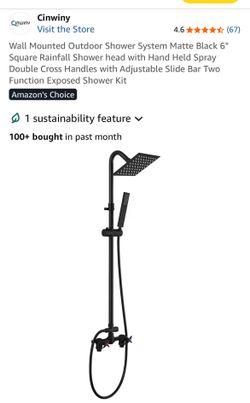 Wall shower