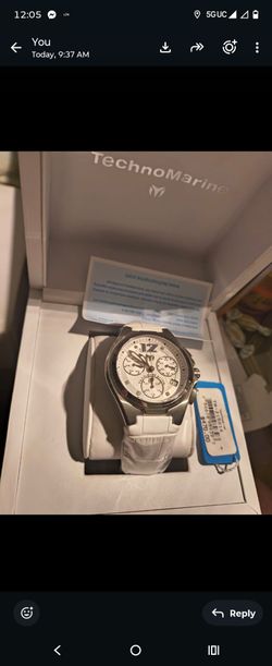 Brand New Mens Techno Marine Manta Watch