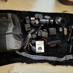 Canon Rebel T6i Camera Bundle