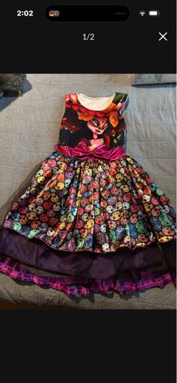 Vestido de catrina. Size 6-7