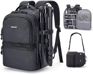 BAGSMART Camera Backpack, DSLR SLR Small Camera Bags For Photographers (New)