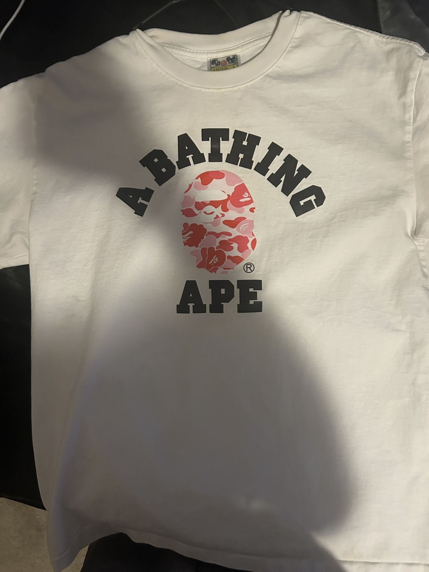 Pink ABC Camo A Bathing Ape T Shirt Men’s