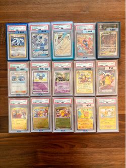 Pokémon/One Piece Slabs FS/FT