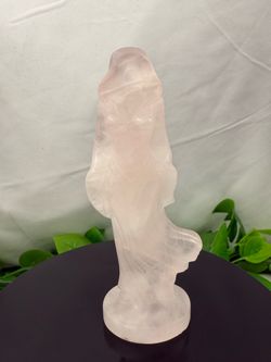 Crystal Rose Quartz Goddess