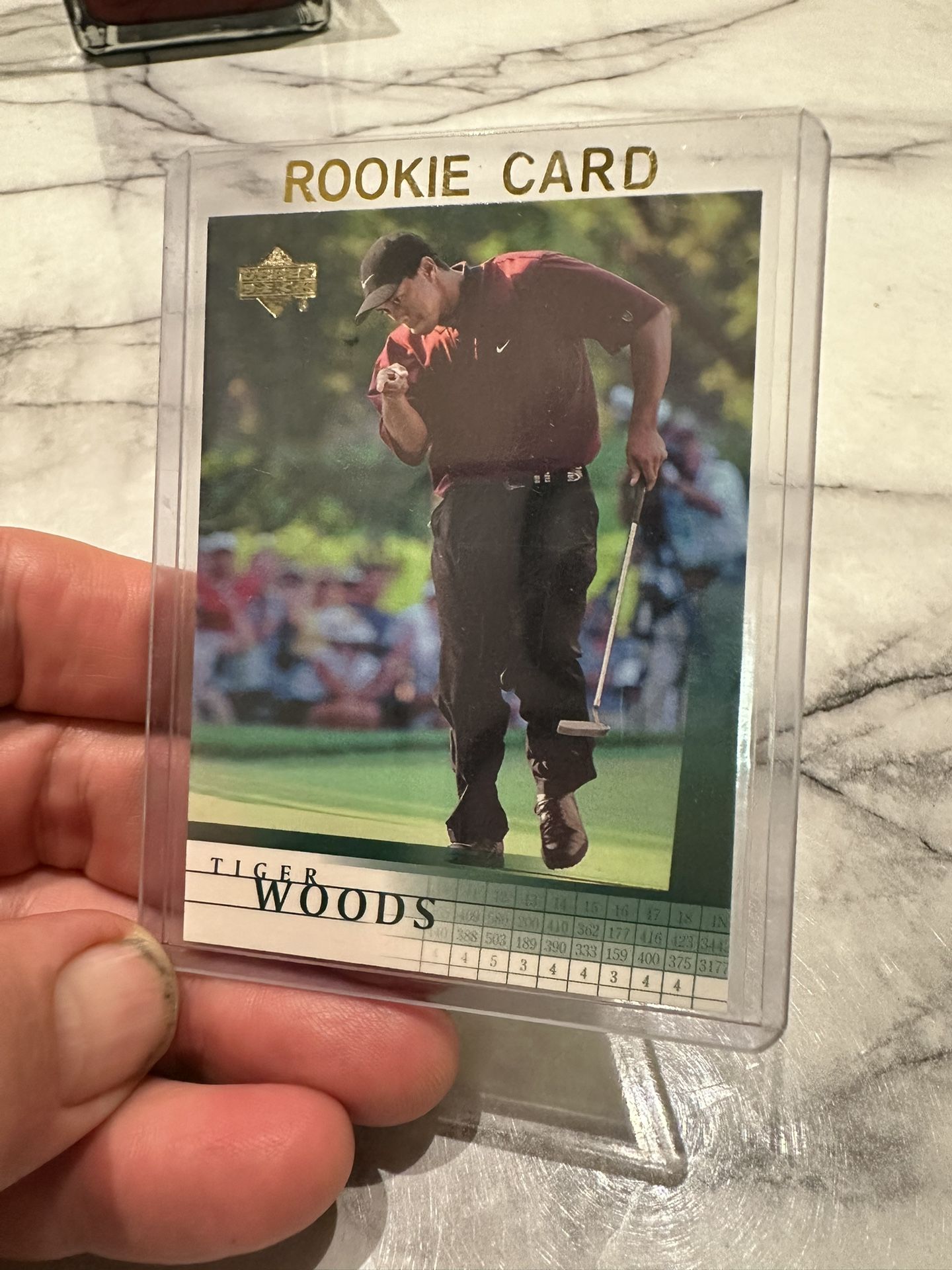 Upper Deck Tiger Woods Rookie Card 2001