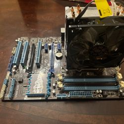 Asus Motherboard + Intel (R) Core (TM) i5-2500k CPU + Cool Master Cooling Fan