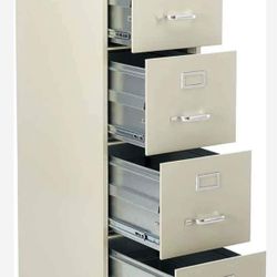 TALL FILE CABINET BEIGE