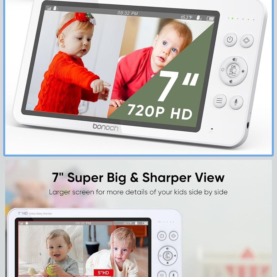 Baby Monitor W/ 2 Cameras BRAND NEW PENDING P.U