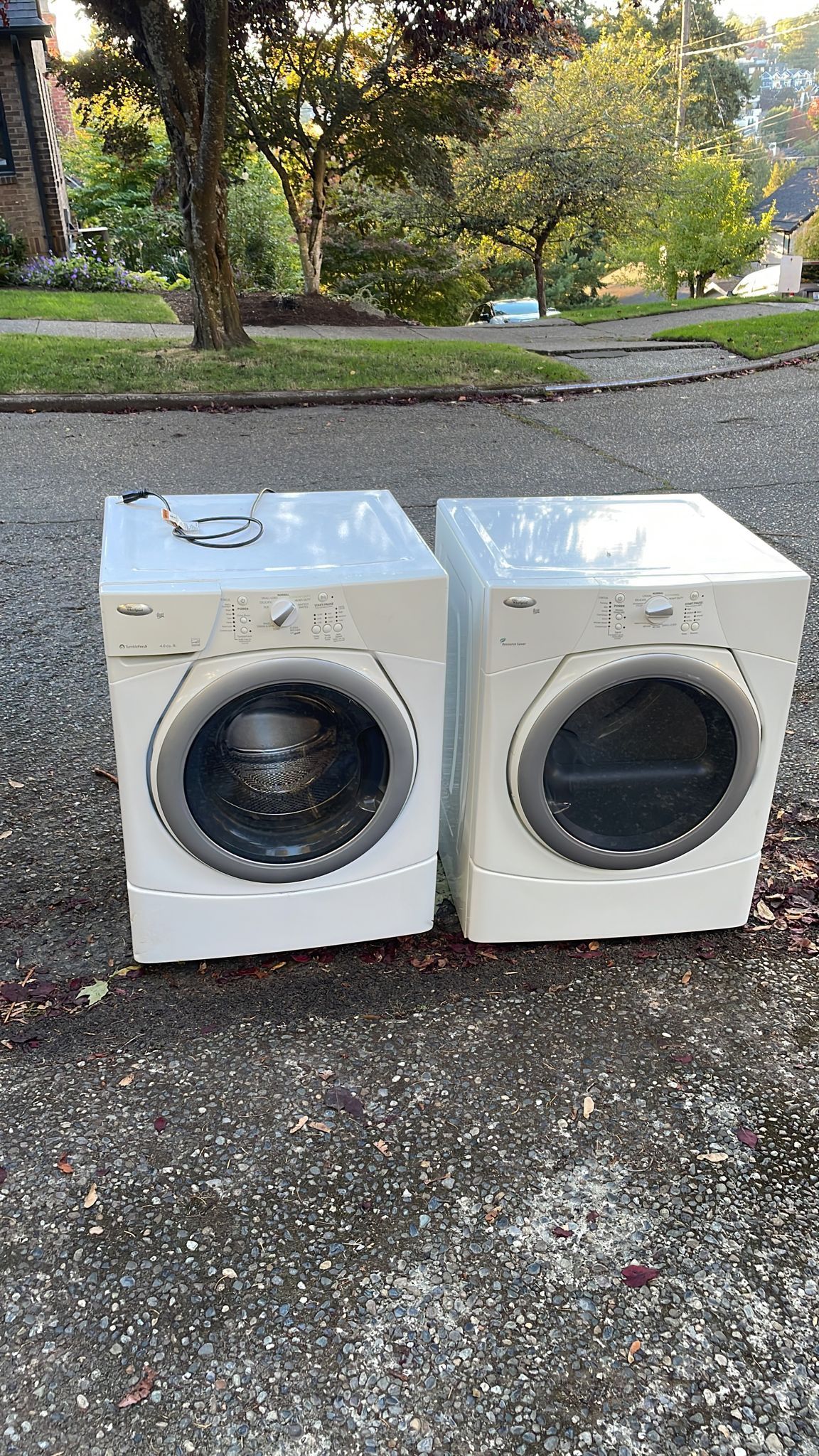Washer And Dryer
