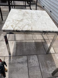 Marble Side Table