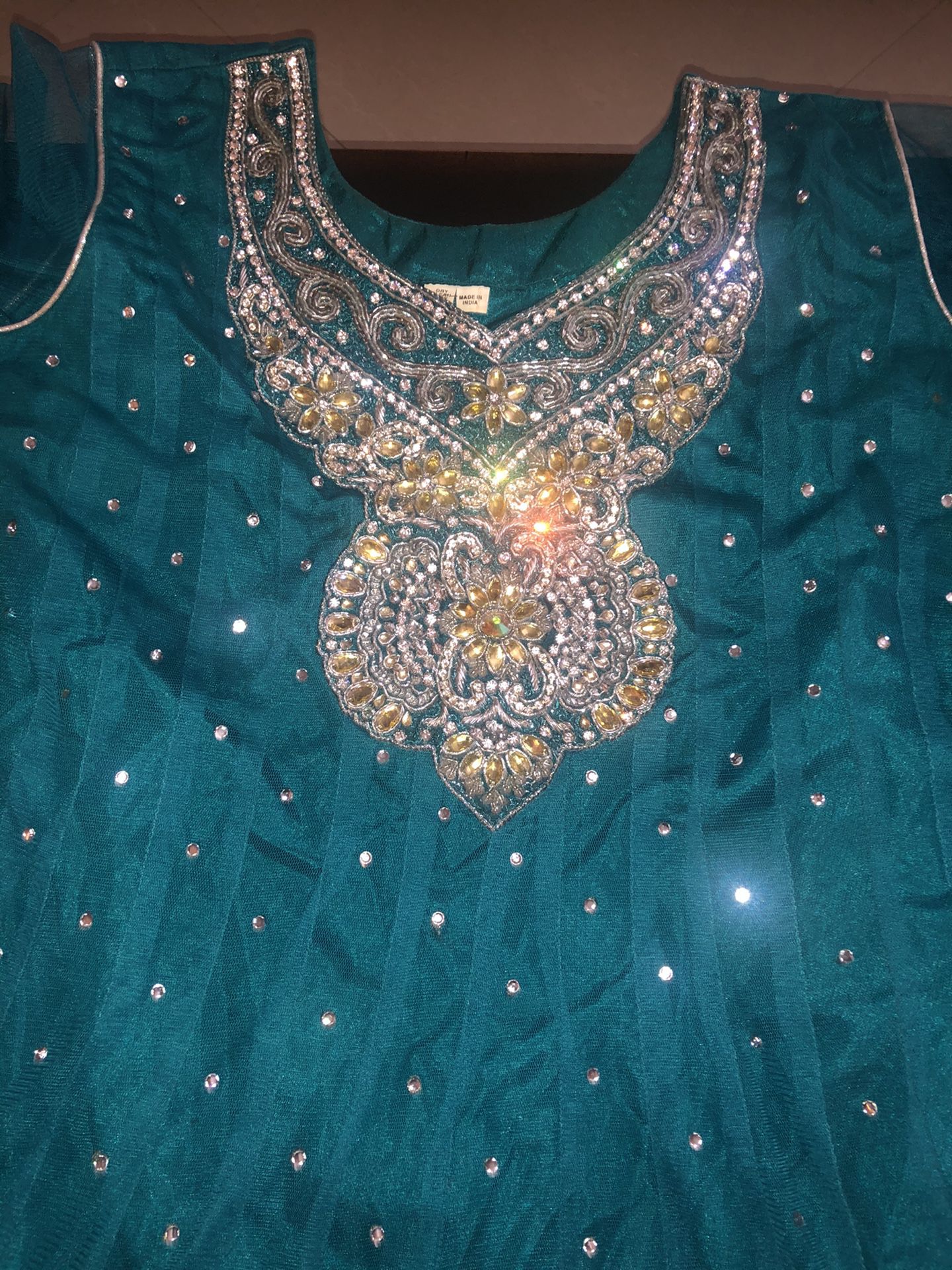 Indian Dress with Stones