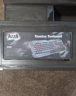 Azza Gaming Keyboard With Hot Keys