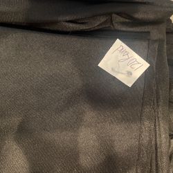 Black 129” Tablecloth 