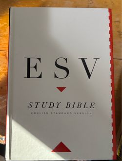 ESV study Bible hardcover