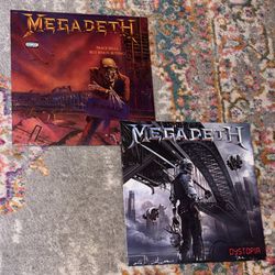 Vinyl Lot Megadeth - Dystopia, Peace Sells But Who’s Buying NEW