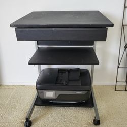 Computer Table/Desk and printer 
