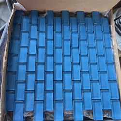 Tile de vidrio para alberca