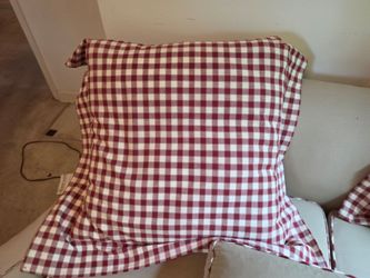 Curved Accent Loveseat / Settee with Slipcovers – Cottage & Farmhouse Style