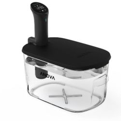 Anova Nano Precision Cooker and Container Sous Vide Starter Bundle - Black