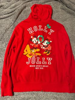 Minnie and Mickey Holiday sweater